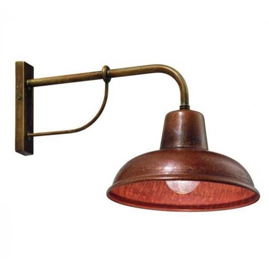 il fanale 243.05.or mediteransky provensalsky loft priemyselna loft vintage lampa mosadzna nastenna loft industrialna rustikalna country kovova lampa restauracia bistro jedalen toskanska kuchyna toskansko provence.jpg